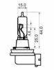 VAG 10529601 Bulb, spotlight